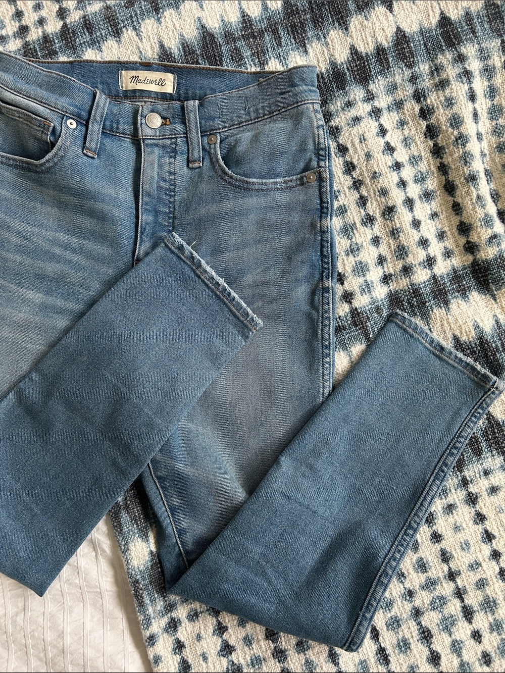 Madewell - 10” High Rise Skinny Crop Jeans